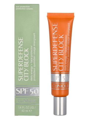 Clinique Sonnencreme "Superdefense City Block" - LSF 50, 40 ml
