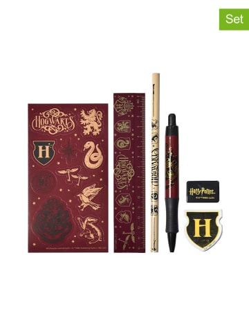 Thumbs Up 6-delige schrijfwarenset "Harry Potter" rood