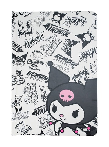 Thumbs Up Notatnik "Sanrio Kuromi" w kolorze białym