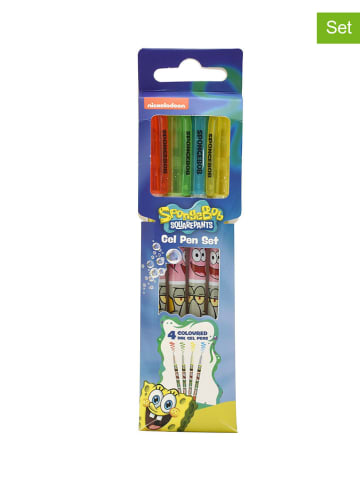 Thumbs Up 4er-Set Gel-Stifte "SpongeBob" in Bunt