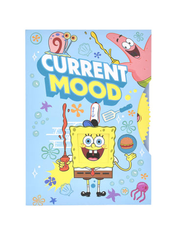 Thumbs Up Notizbuch "SpongeBob" in Hellblau