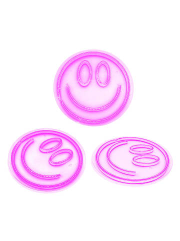 Thumbs Up Lampa ścienna "Mad Monkey - Smiley face" w kolorze fioletowym