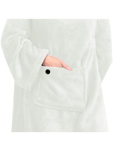 Thumbs Up Warmtedeken "Mad Monkey" wit - (L)140 x (B)170 cm