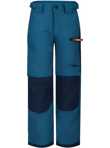 Peek U Zippoff-Trekkinghose "Terra" in Blau/ Dunkelblau