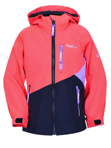 Peek U Regenjacke "Hazel" in Koralle/ Dunkelblau