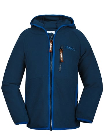 Peek U Fleece vest "Robbie" donkerblauw