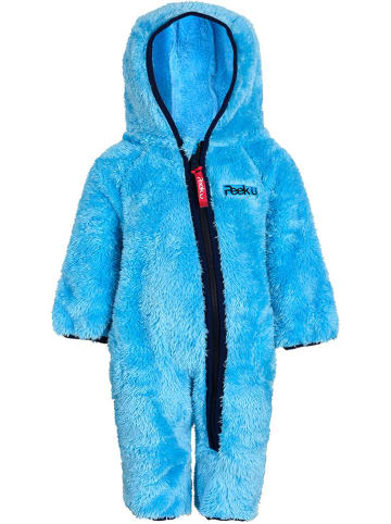 Peek U Fleece-Overall "Birdie" in Türkis