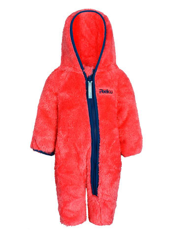 Peek U Fleece-Overall "Birdie" in Rosa