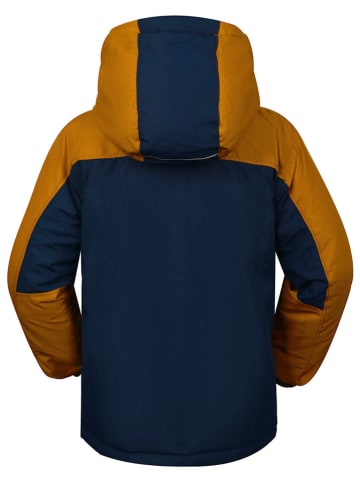 Peek U Ski-/ Snowboardjacke in Hellbraun/ Dunkelblau