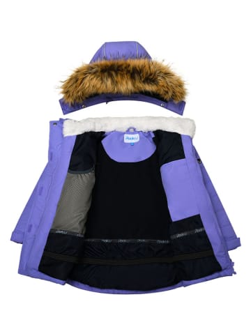 Peek U Parka zimowa w kolorze fioletowym