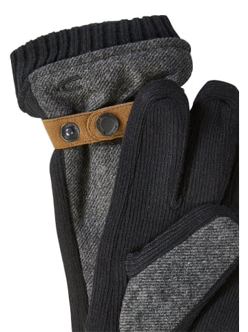 Camel Active Rękawiczki w kolorze czarno-szarym