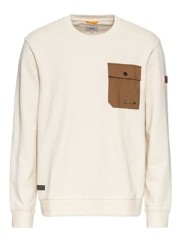 Camel Active Sweter w kolorze beżowym