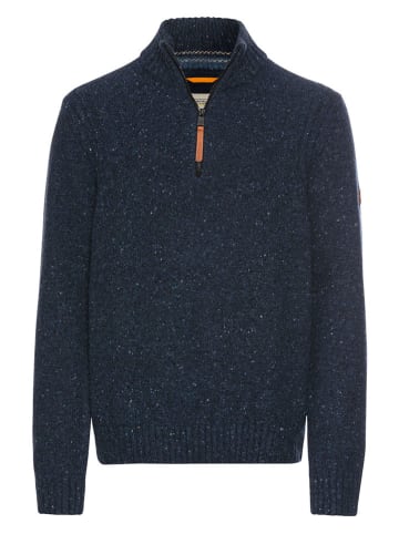 Camel Active Sweter w kolorze granatowym