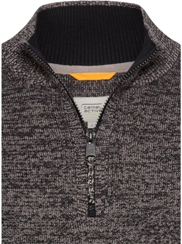 Camel Active Sweter w kolorze antracytowym