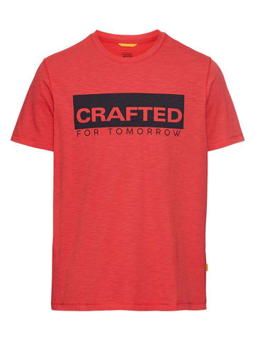 Camel Active Shirt in Rot/ Schwarz