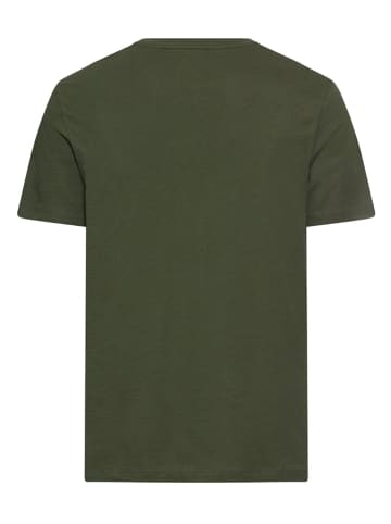 Camel Active Shirt donkergroen/lichtblauw