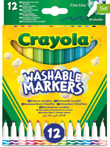 Crayola 12er-Set: Fineliner - ab 3 Jahren