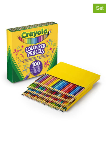 Crayola 100er-Set: Buntstifte - ab 3 Jahren