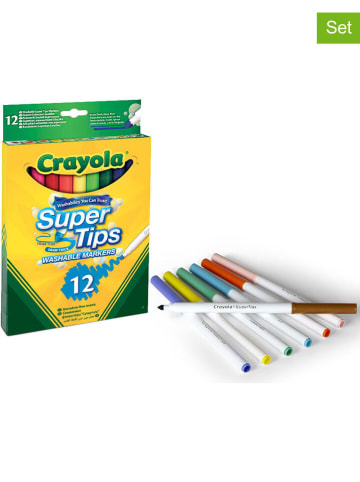 Crayola 12er-Set: Filzstifte - ab 3 Jahren