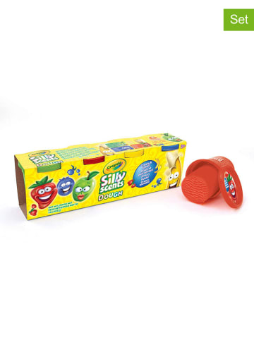 Crayola Modeliny (4 szt.) "Silly Scent Dough" - 2+
