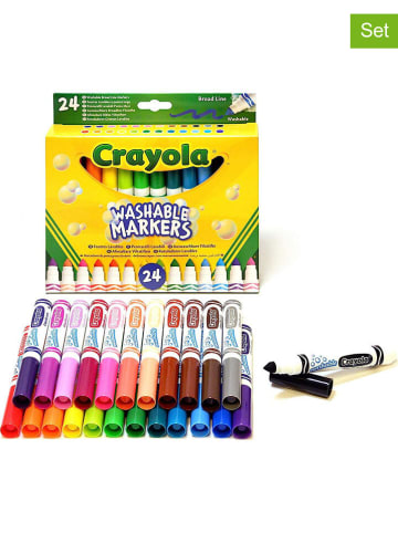 Crayola 24er-Set: Filzstifte - ab 3 Jahren