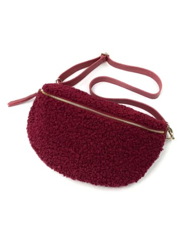 Marlon Brustbeutel in Bordeaux in Rot - (B)26 x (H)18 x (T)10 cm