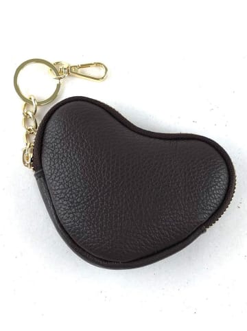 Marlon Leren sleutelhanger zwart - (B)13 x (H)9 cm