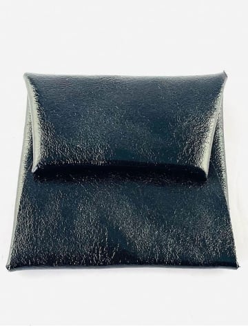 Marlon Leder-Geldbeutel in Schwarz - (B)10 x (H)10 x (T)2 cm