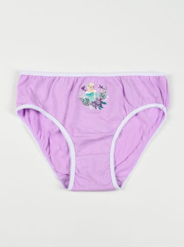 Disney Frozen Majtki (3 pary) "Kraina Lodu" w kolorze błękitnym, białym i fioletowym