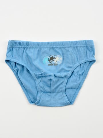 Jurassic World 3-delige set: slips "Jurassic World" blauw/wit/turquoise