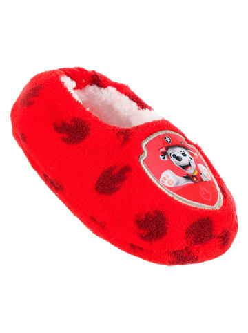 Disney Paw Patrol Kapcie "Psi Patrol" w kolorze czerwonym