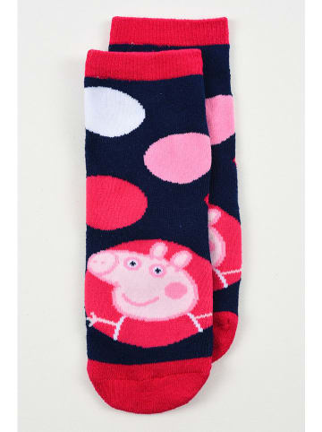 Peppa Pig Antislipsokken "Peppa Pig" donkerblauw/rood