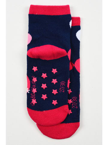 Peppa Pig ABS-Socken "Peppa Pig" in Dunkelblau/ Rot
