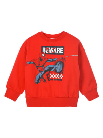 Spiderman Sweatshirt "Spiderman" in Rot