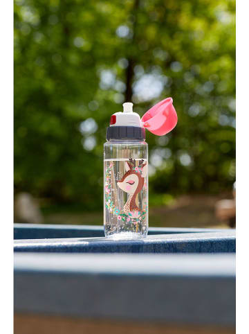 Emsa Bidon "Deer" w kolorze jasnoróżowym - 500 ml