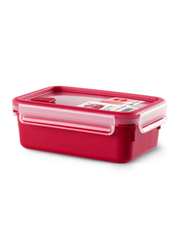 Emsa Mikrowellendosen "Clip & Micro" in Rot - 1 l