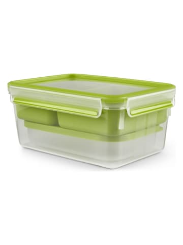 Emsa Frischhaltedose "Clip & Go" in Grün - 2,2 l
