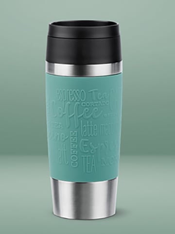 Emsa Thermobecher "Travel Mug Classic" in Türkis - 360 ml