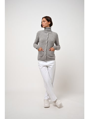 AUTHENTIC CASHMERE Kaschmir-Cardigan "Caron" in Grau