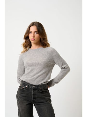 AUTHENTIC CASHMERE Kaschmir-Pullover "Ecrin" in Hellgrau