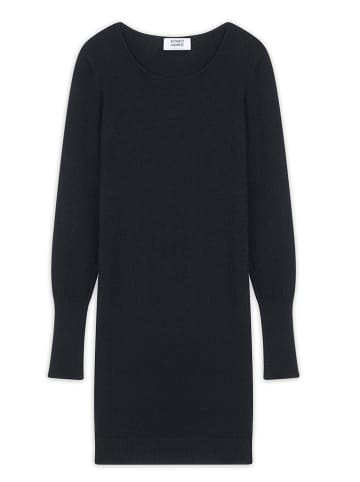 AUTHENTIC CASHMERE Kaschmir-Kleid "Armet" in Schwarz
