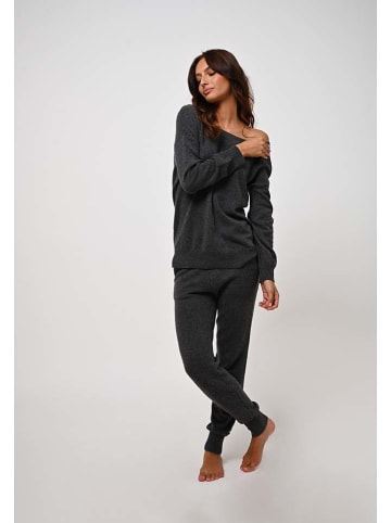 AUTHENTIC CASHMERE Kaschmir-Hose "Ferrand" in Anthrazit