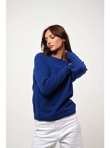AUTHENTIC CASHMERE Kaschmir-Pullover "Ecrin" in Dunkelblau