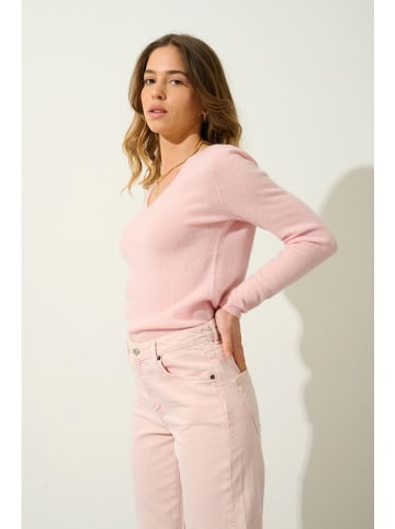 AUTHENTIC CASHMERE Kaschmir-Pullover "Galise" in Rosa