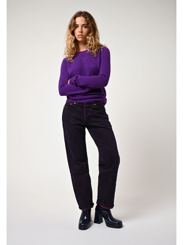 AUTHENTIC CASHMERE Kaschmir-Pullover "Etret" in Pflaume