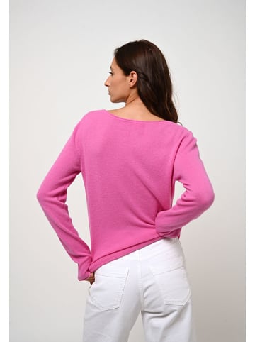 AUTHENTIC CASHMERE Kasjmieren trui "Criou" roze