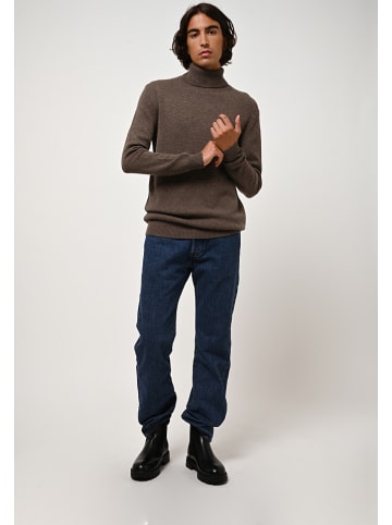 AUTHENTIC CASHMERE Kaschmir-Rollkragenpullover "Martin" in Braun