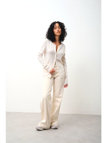 AUTHENTIC CASHMERE Kaschmir-Cardigan "Caron" in Creme