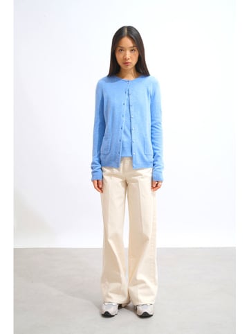 AUTHENTIC CASHMERE Kaschmir-Cardigan "Caron" in Hellblau