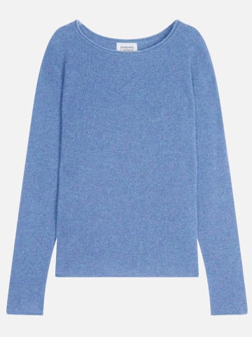AUTHENTIC CASHMERE Kasjmieren trui "Criou" lichtblauw